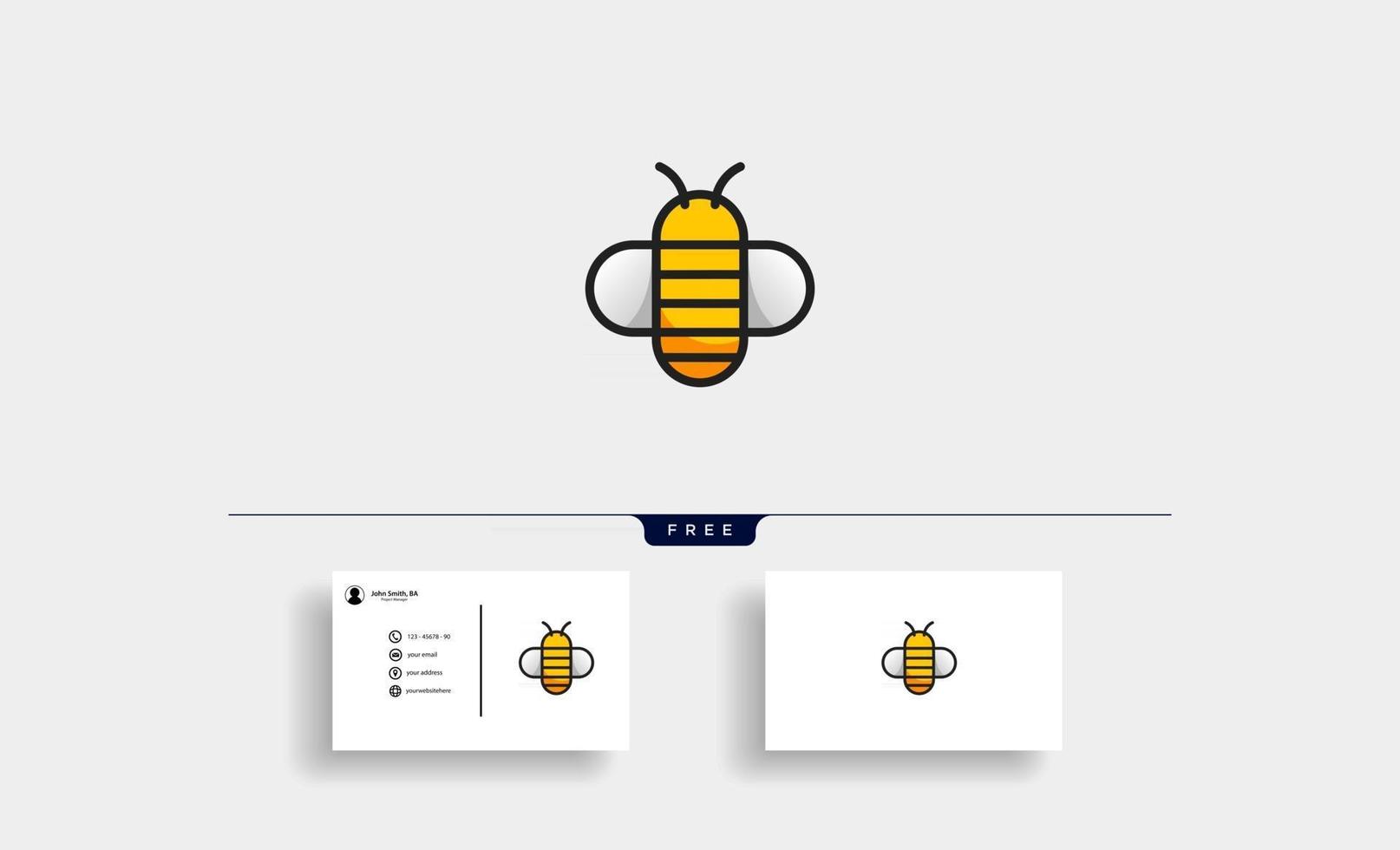 abeille santé icône simple logo illustration vectorielle vecteur