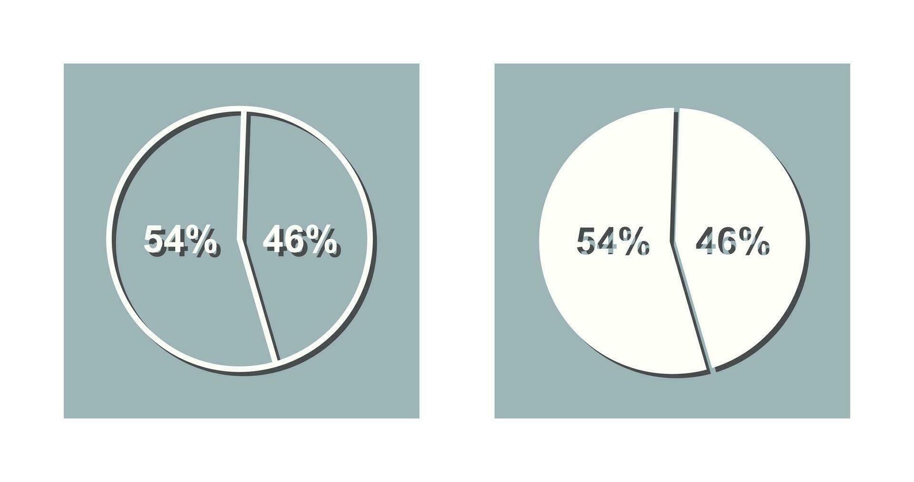 icône de vecteur de statistiques de candidat