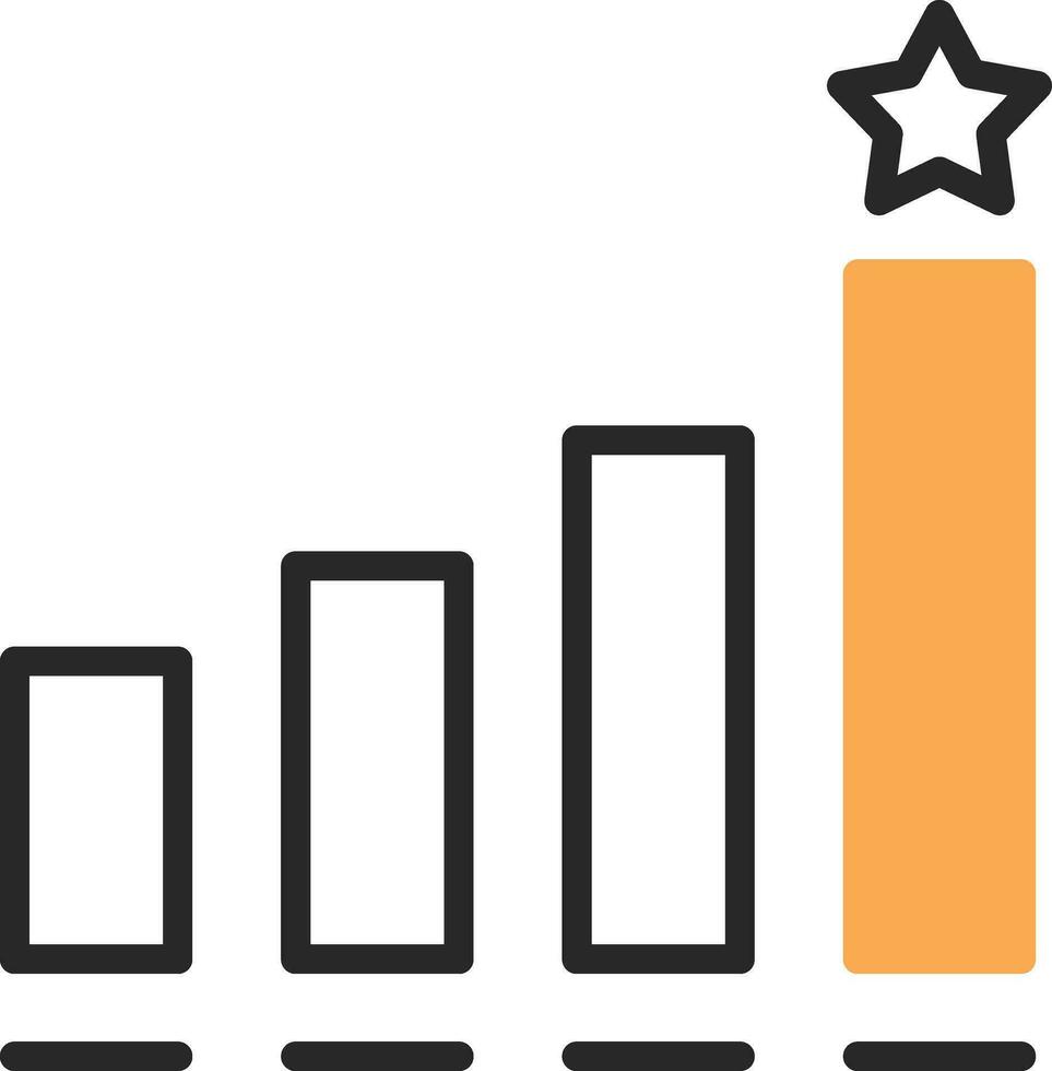 conception d'icône de vecteur de classement