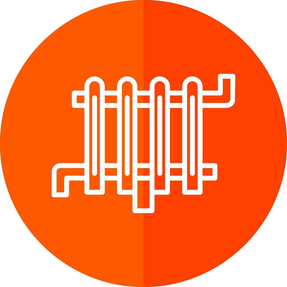 conception d'icône de vecteur de radiateur