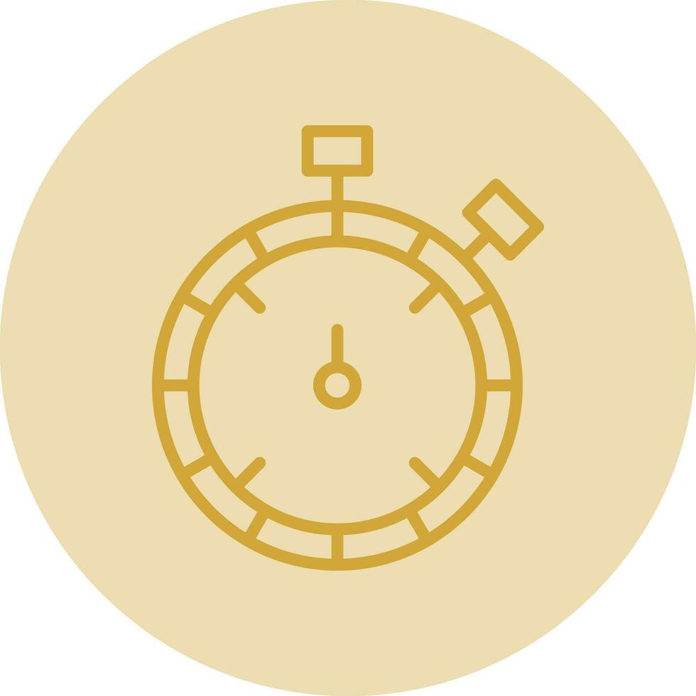 conception d'icône de vecteur de chronomètre