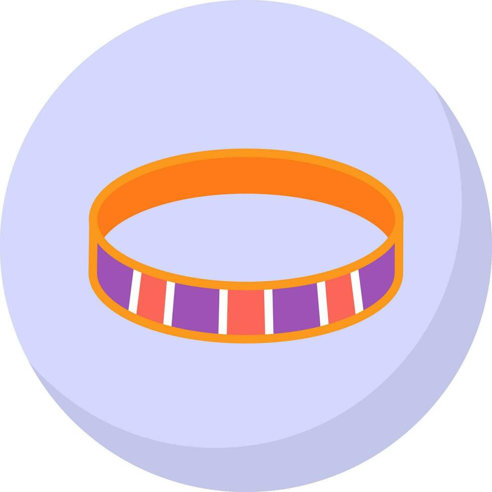 conception d'icône de vecteur de bracelet