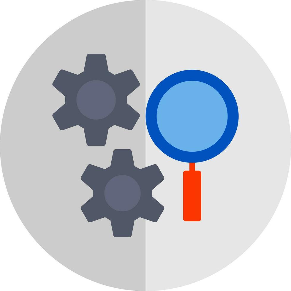 conception d'icône de vecteur de moteur de recherche