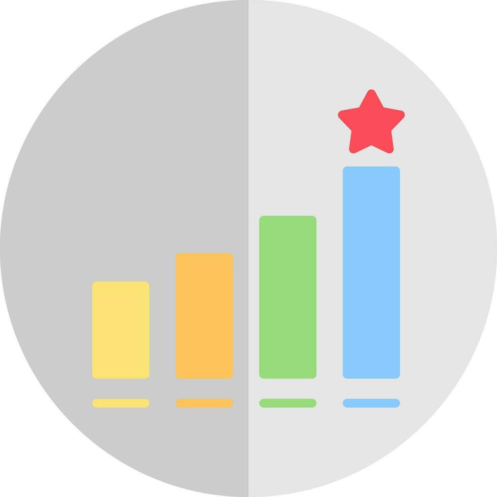 conception d'icône de vecteur de classement