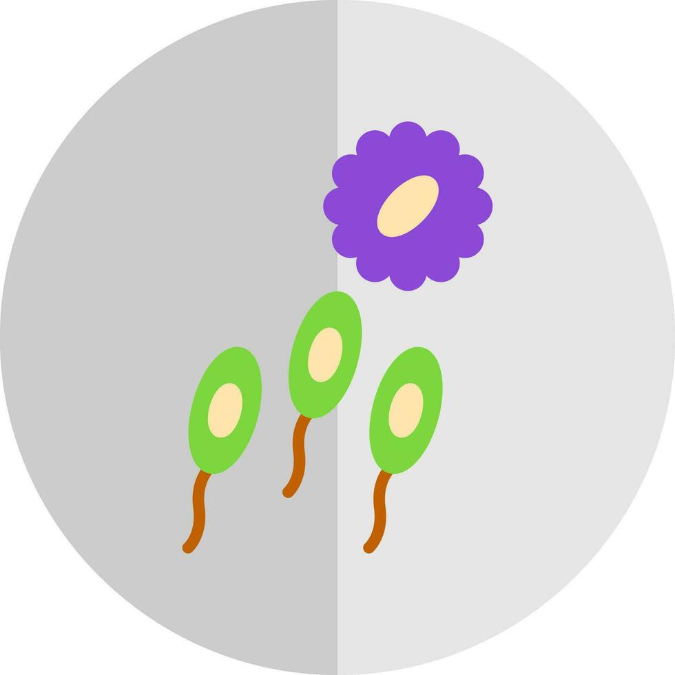 conception d'icône de vecteur de sperme