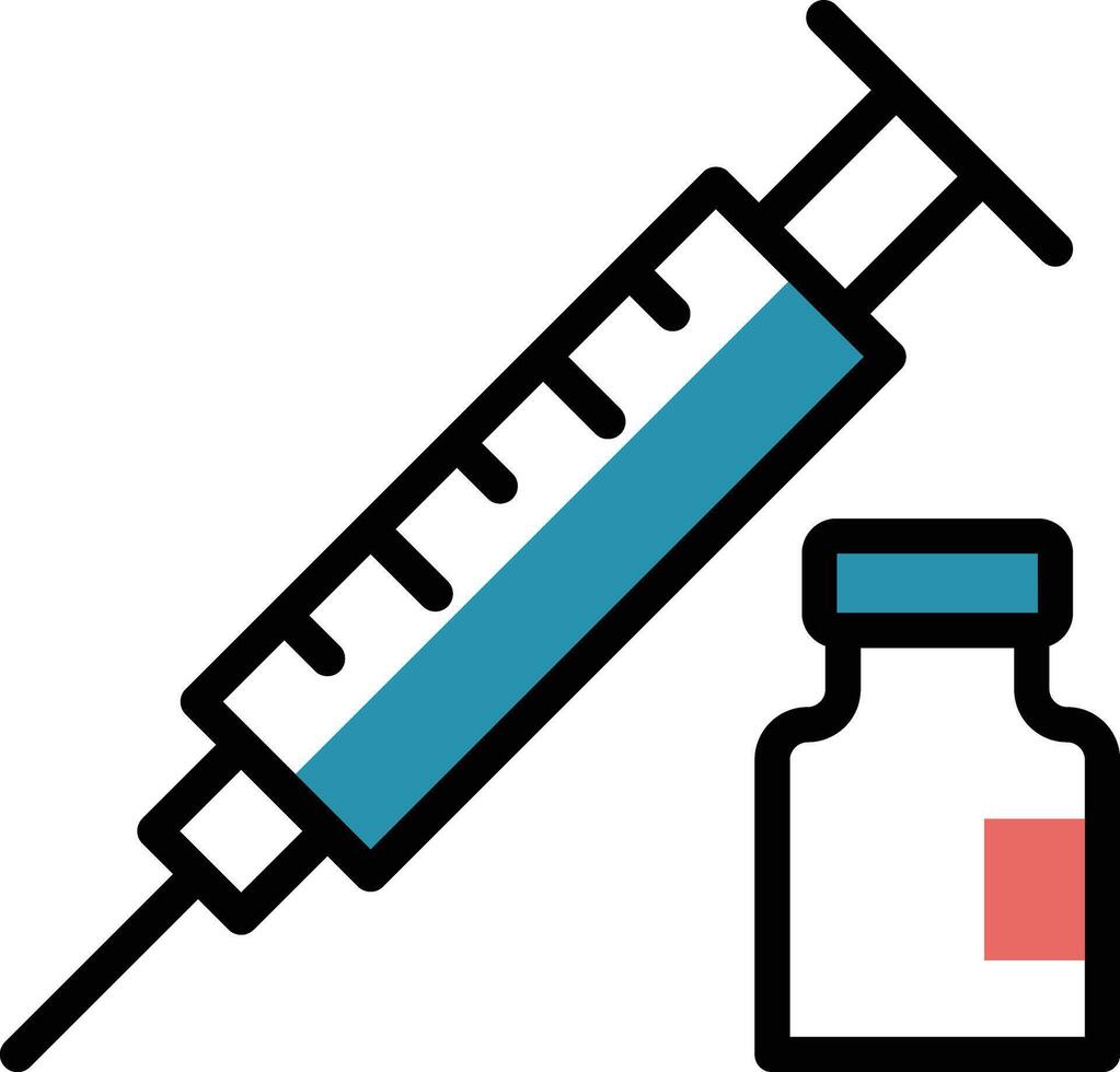 illustration vectorielle d'injection sur un fond. symboles de qualité premium. icônes vectorielles pour le concept et la conception graphique. vecteur