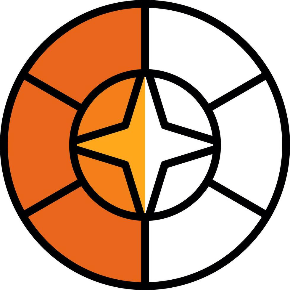 frisbee vecteur icône conception