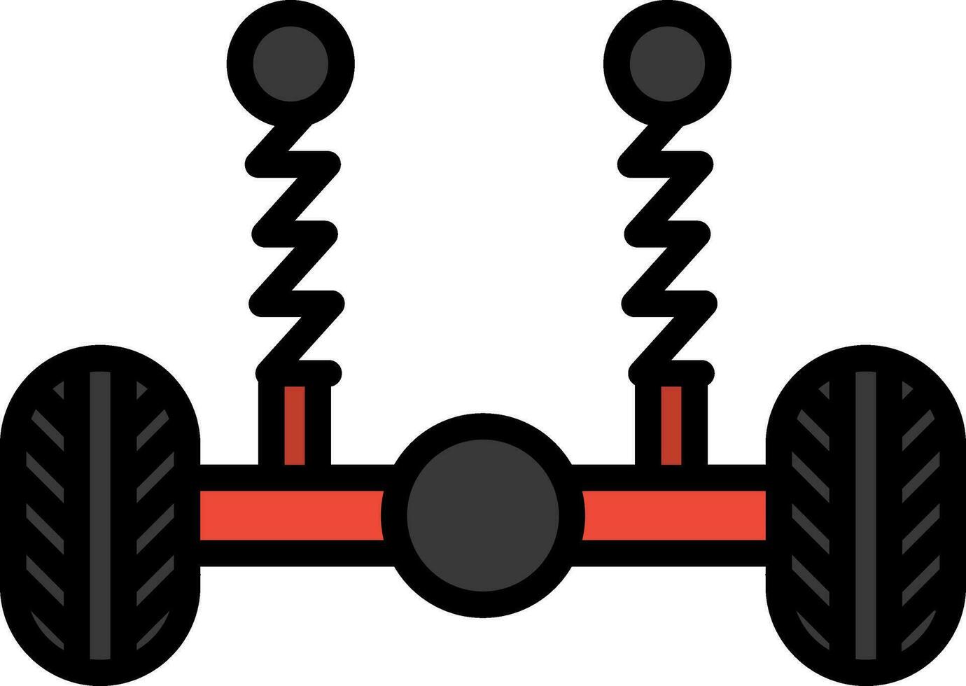 conception d'icône de vecteur de suspension