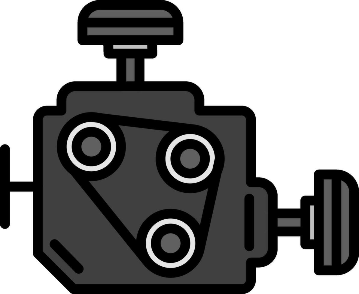 conception d'icône de vecteur de moteur de voiture