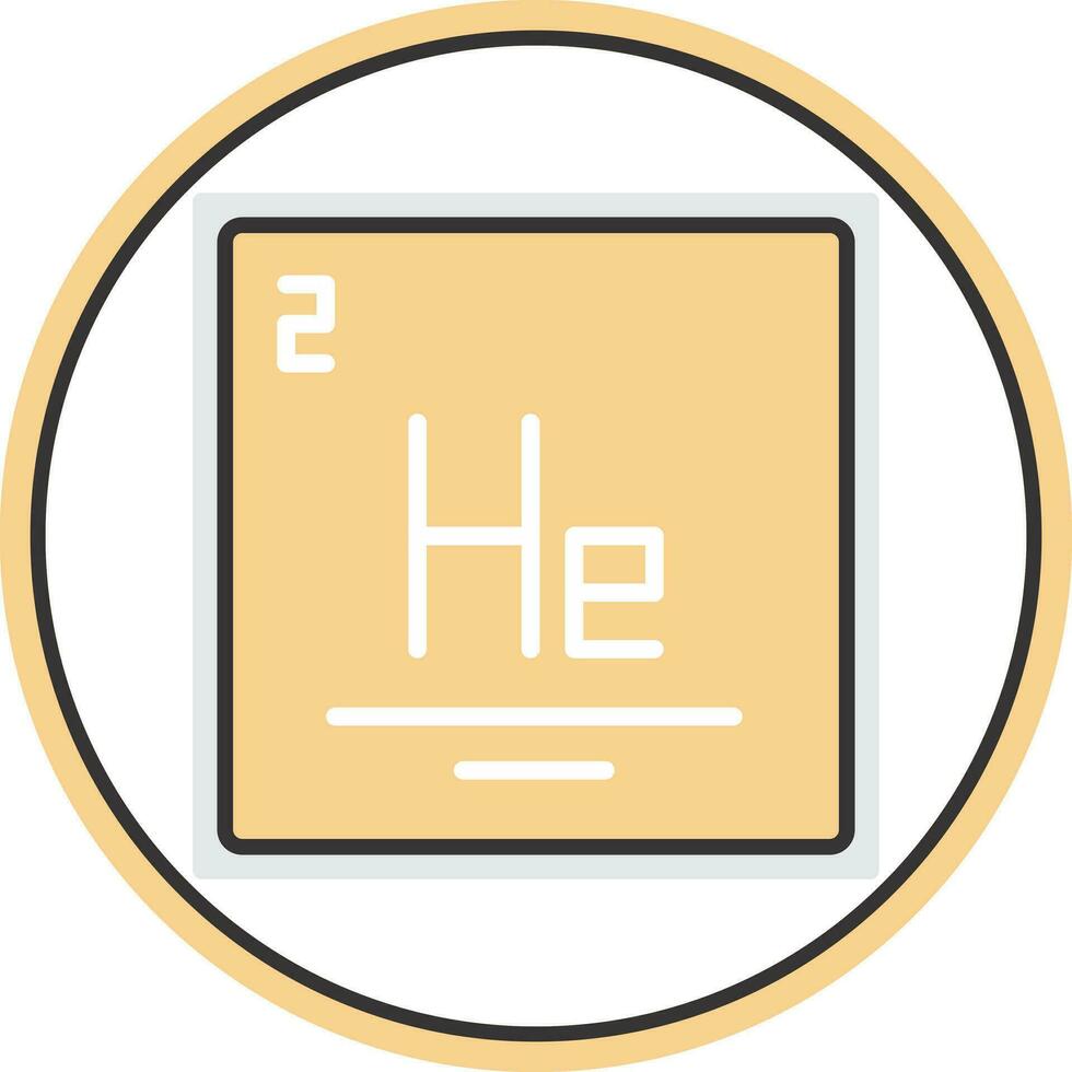 hélium vecteur icône conception