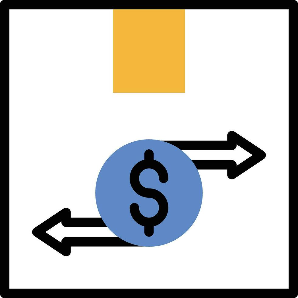 illustration vectorielle de transfert sur un fond. symboles de qualité premium. icônes vectorielles pour le concept et la conception graphique. vecteur