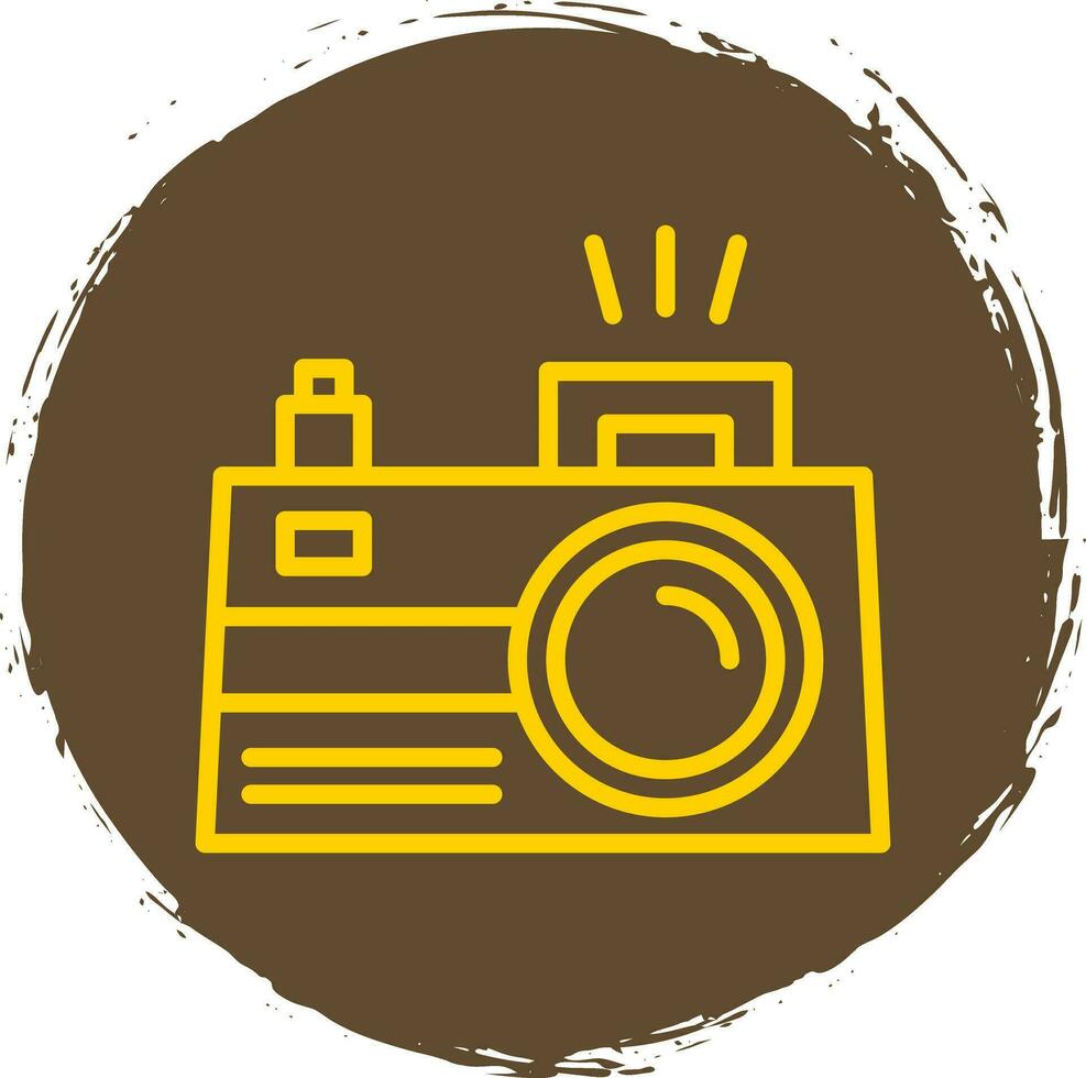 conception d'icône de vecteur de caméra