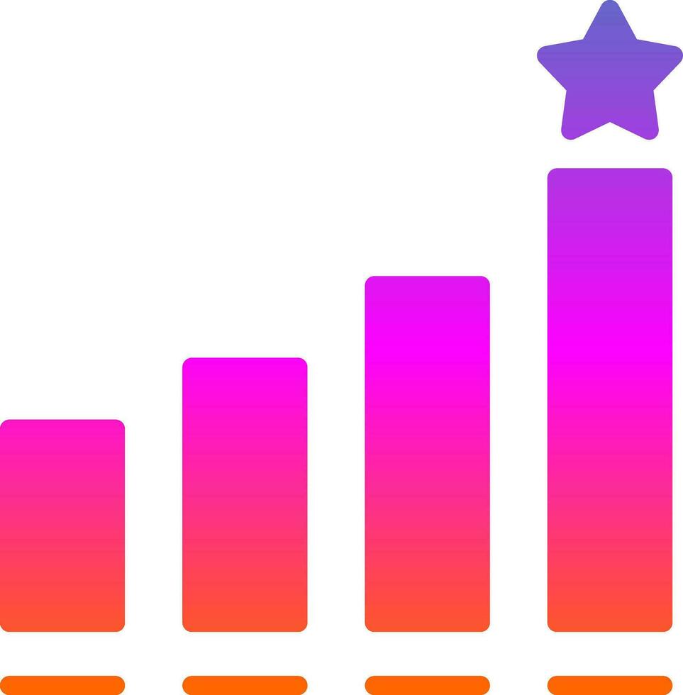 conception d'icône de vecteur de classement