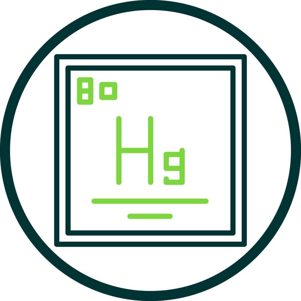 conception d'icône de vecteur de mercure