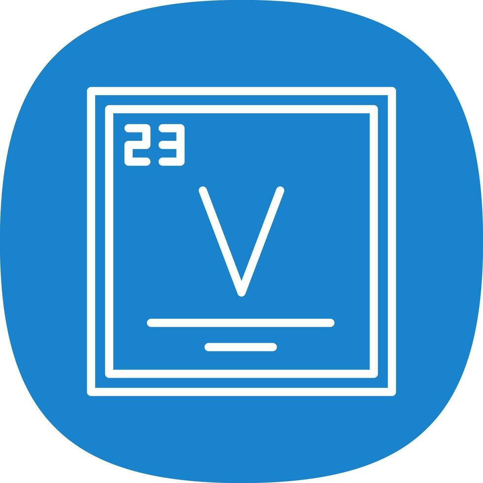 vanadium vecteur icône conception