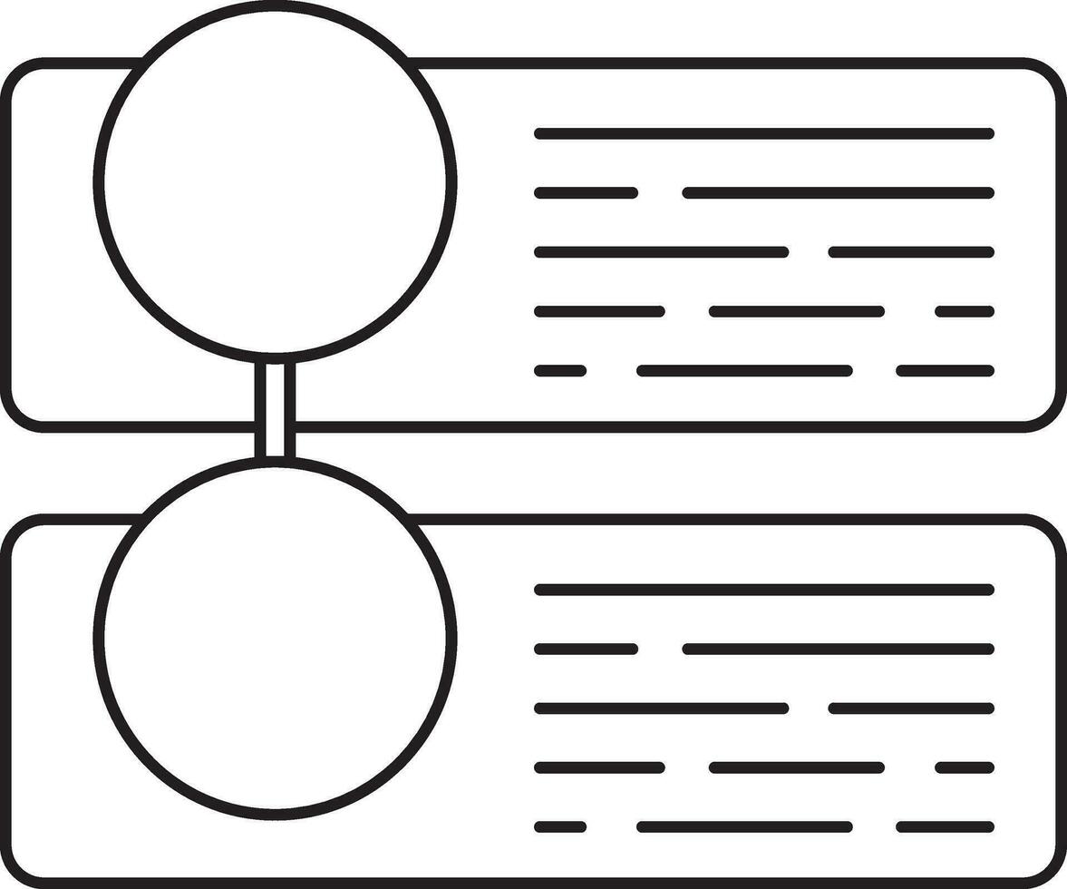 document avec papier épingle icône dans accident vasculaire cérébral style. vecteur