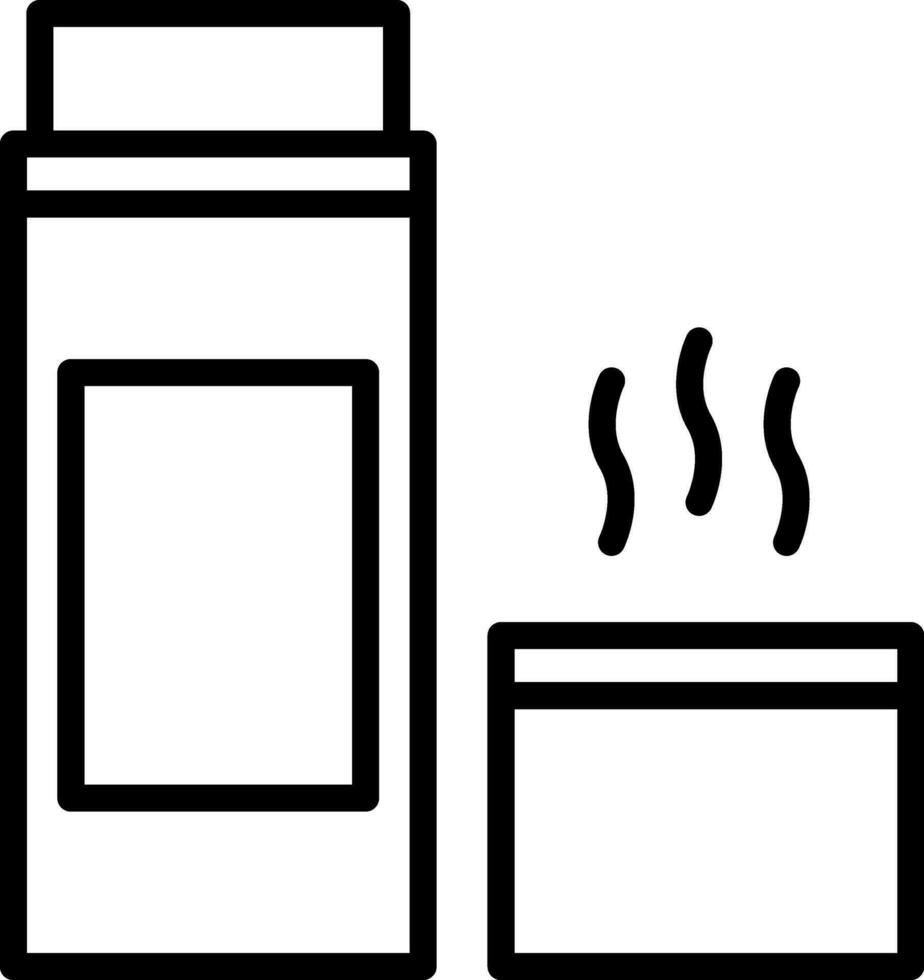 conception d'icône vectorielle thermo vecteur