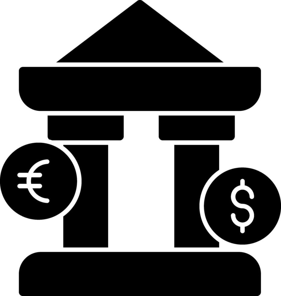 conception d'icône de vecteur de bourse