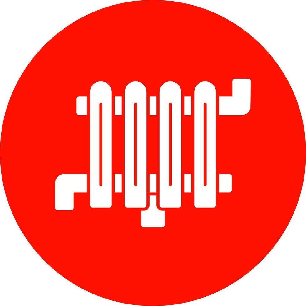 conception d'icône de vecteur de radiateur