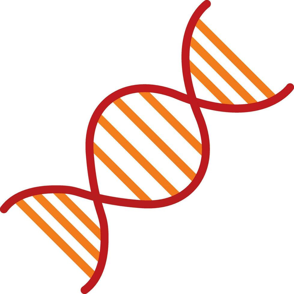 conception d'icône de vecteur d'adn