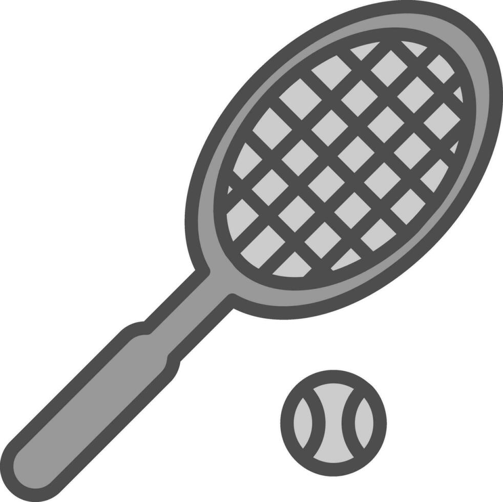 conception d'icône de vecteur de tennis