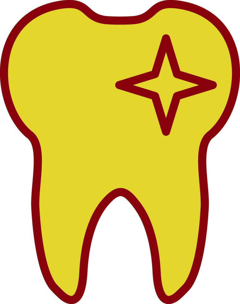 conception d'icône de vecteur de dents