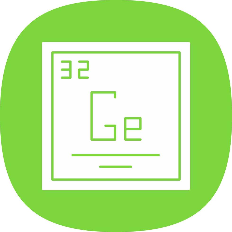 germanium vecteur icône conception