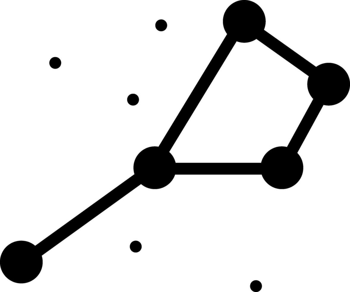 delphinus icône dans noir et blanc couleur. vecteur