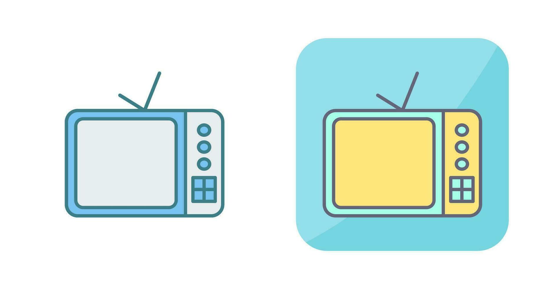 icône de vecteur de téléviseur