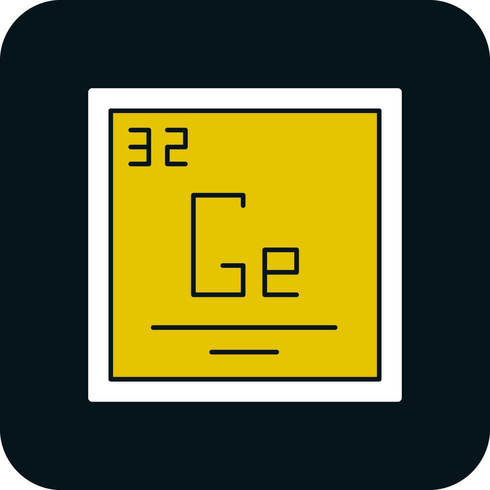 germanium vecteur icône conception