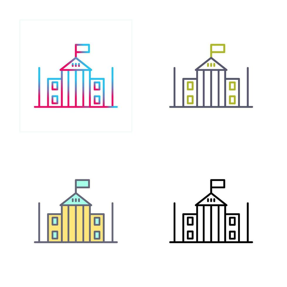 icône de vecteur de parlement