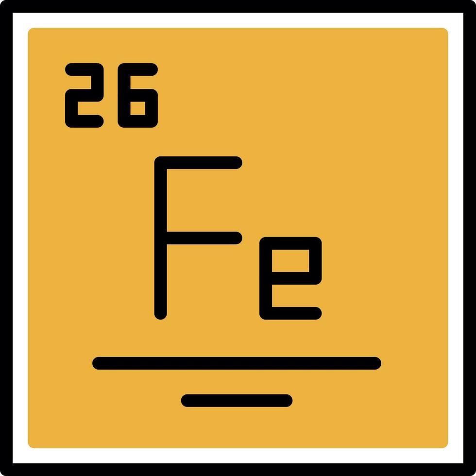 conception d'icône de vecteur de fer