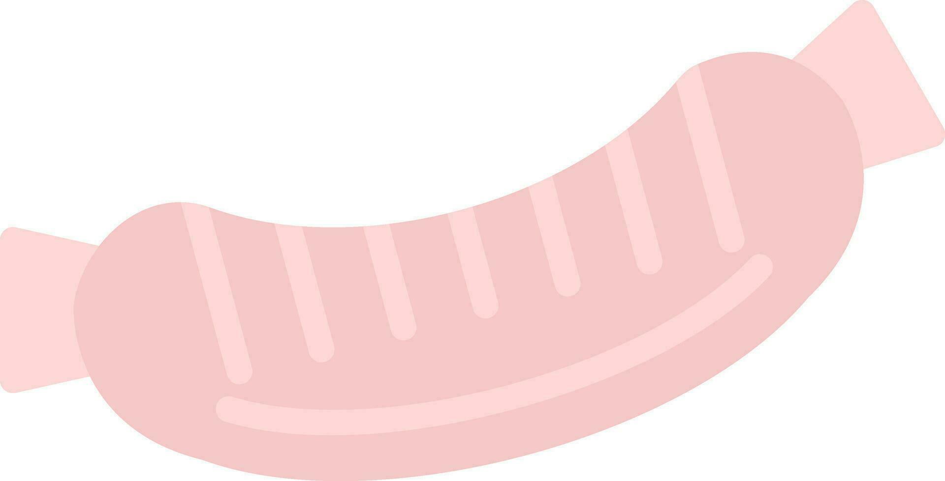 conception d'icône de vecteur de saucisse