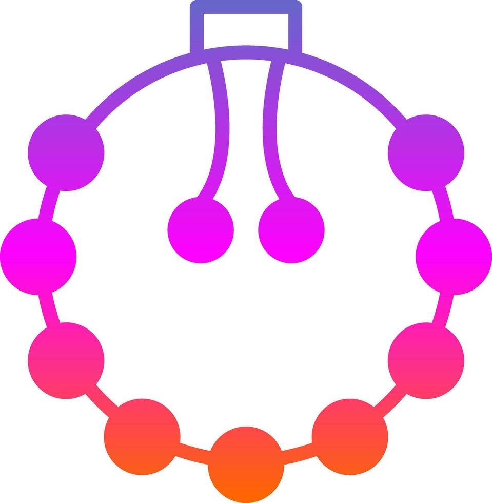 conception d'icône de vecteur de bracelet