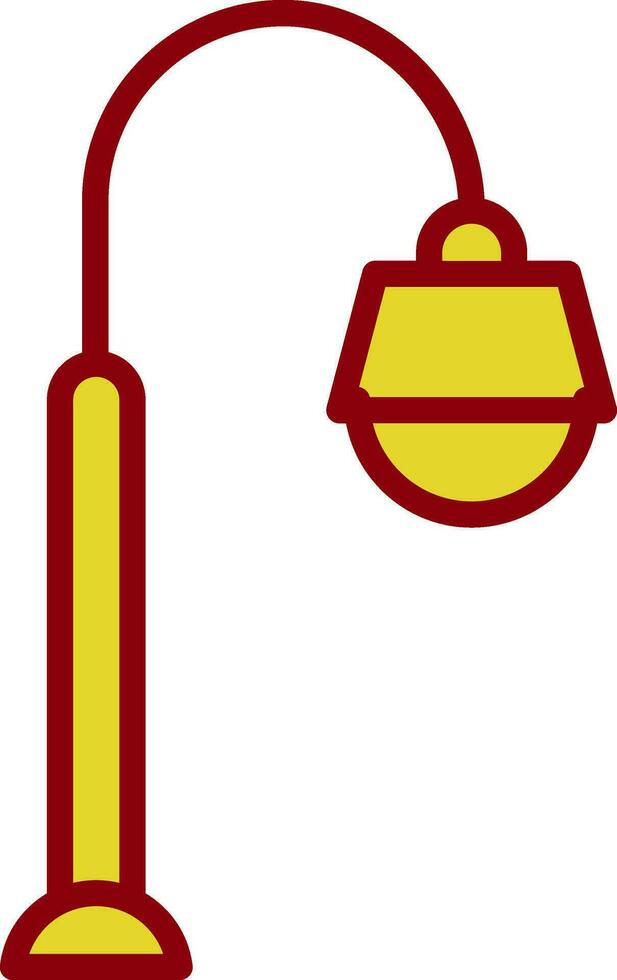 conception d'icône de vecteur de lampadaire