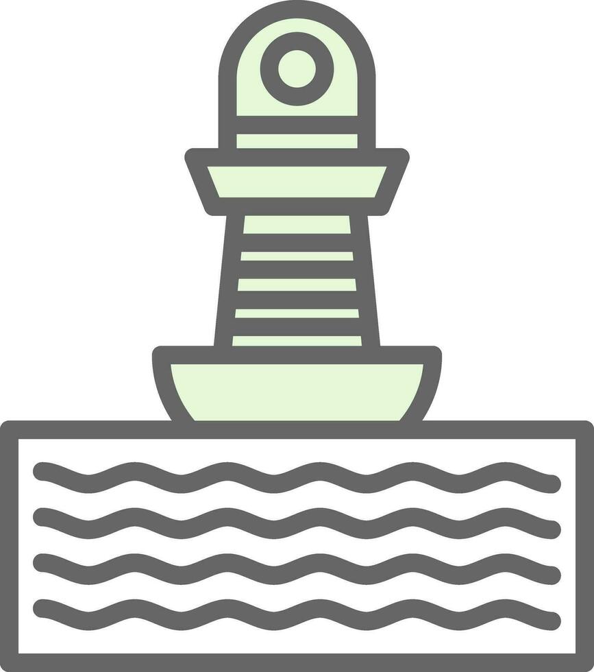 conception d'icône de vecteur de bouée