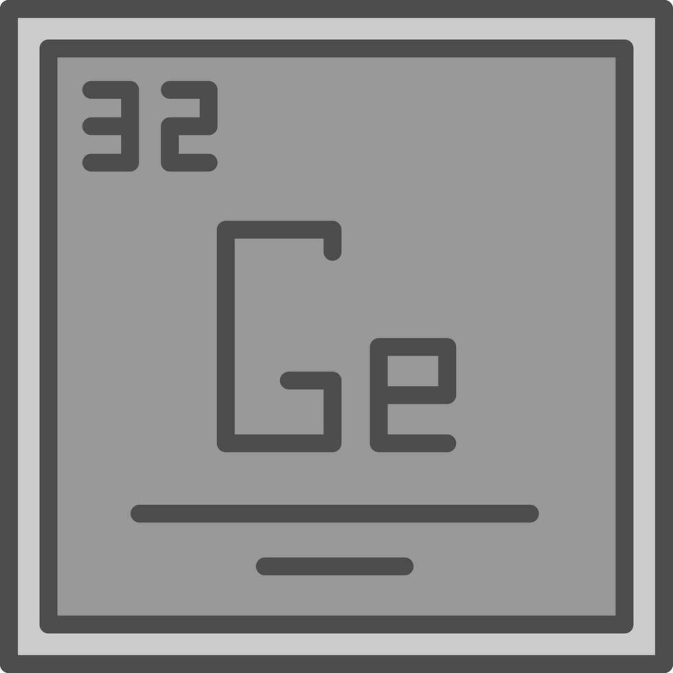 germanium vecteur icône conception
