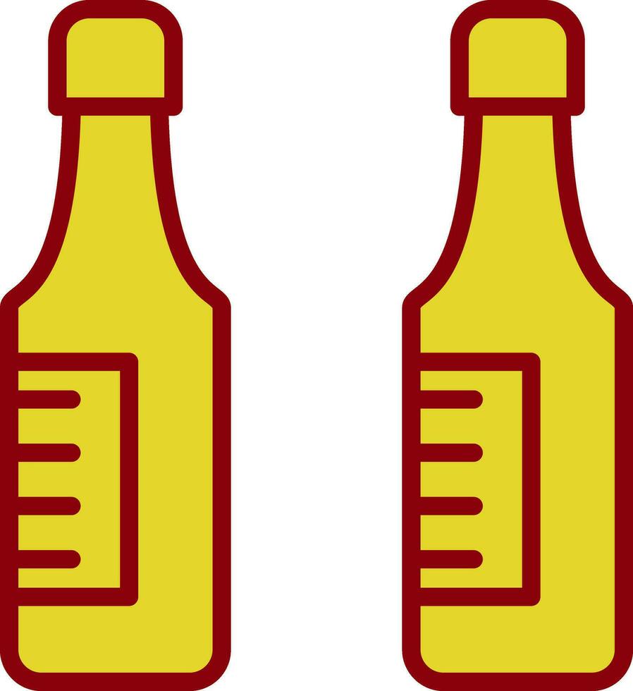 Bière bouteilles vecteur icône conception