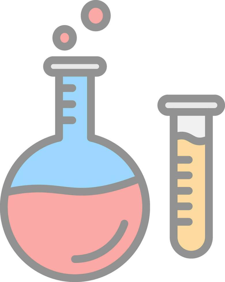 chimie vecteur icône conception