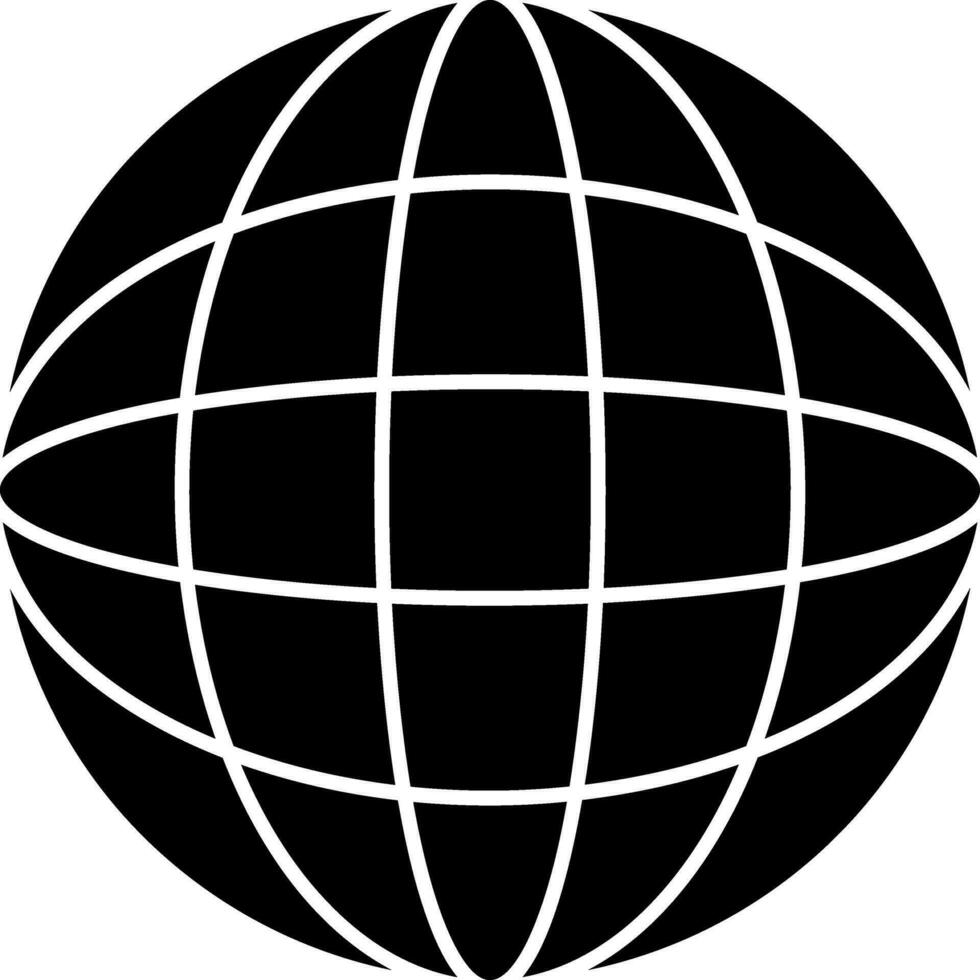 monde globe vecteur icône conception