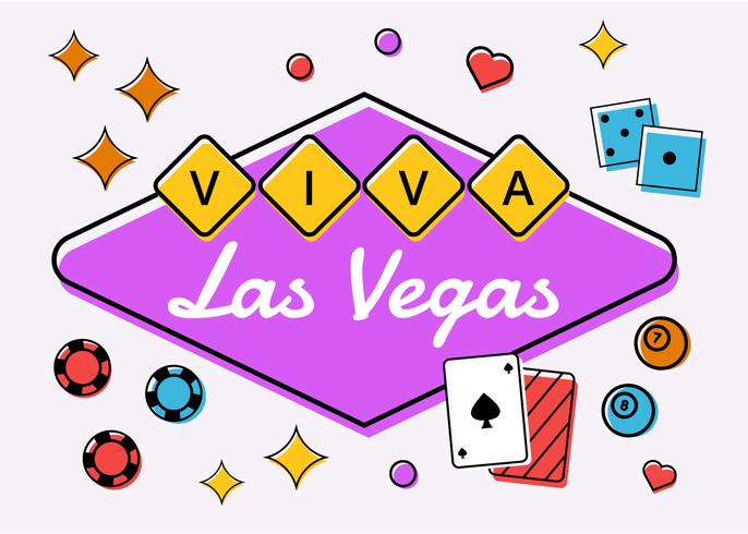 Vecteur de composition Viva Las Vegas