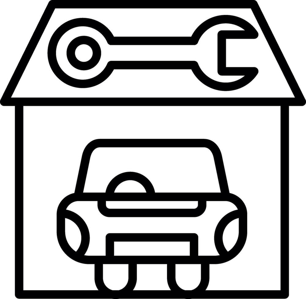 conception d'icône de vecteur de service