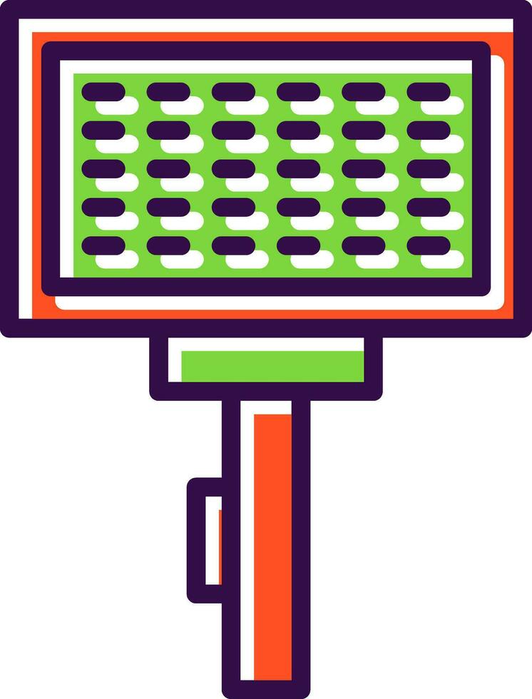 conception d'icône de vecteur de brosse