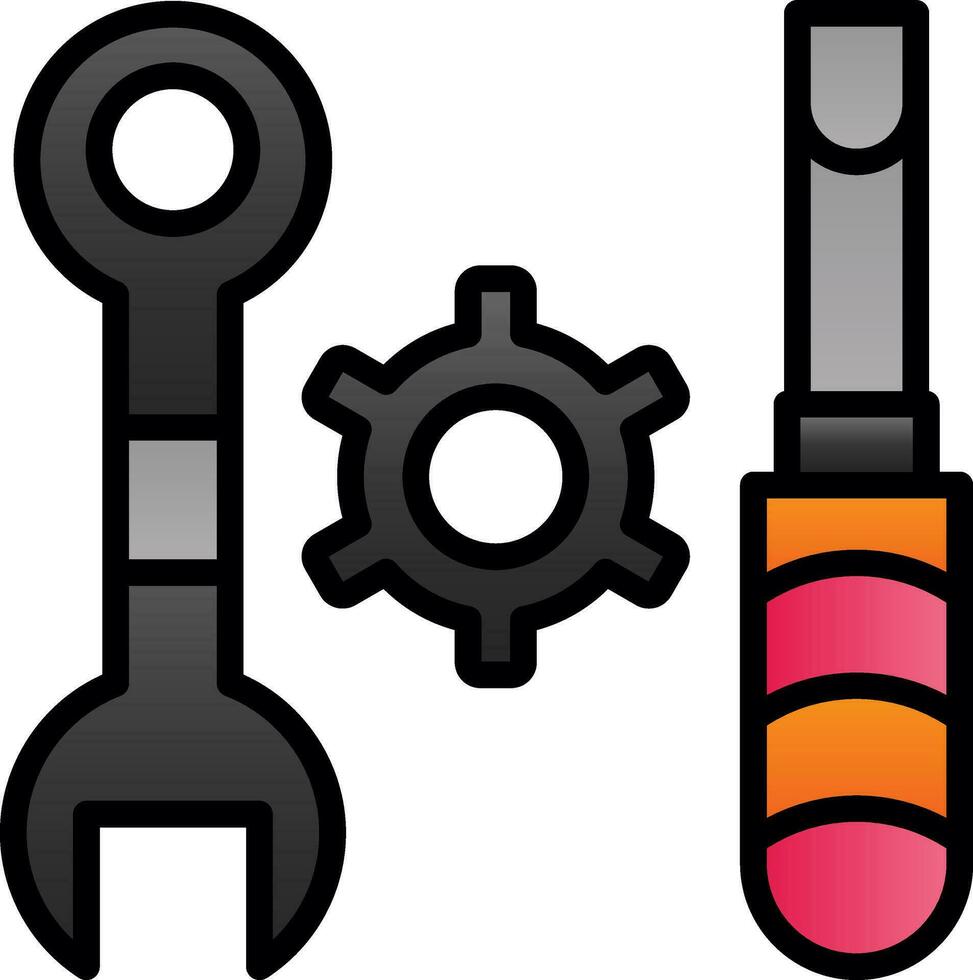 conception d'icône de vecteur de maintenance