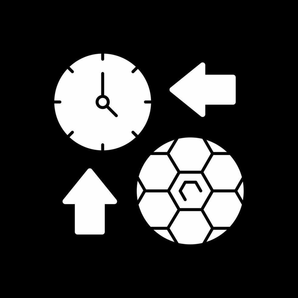 conception d'icône de vecteur de temps