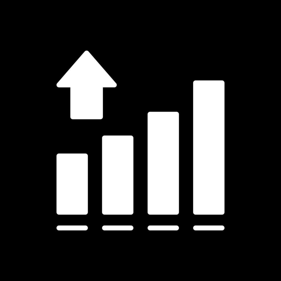 conception d'icône de vecteur de croissance