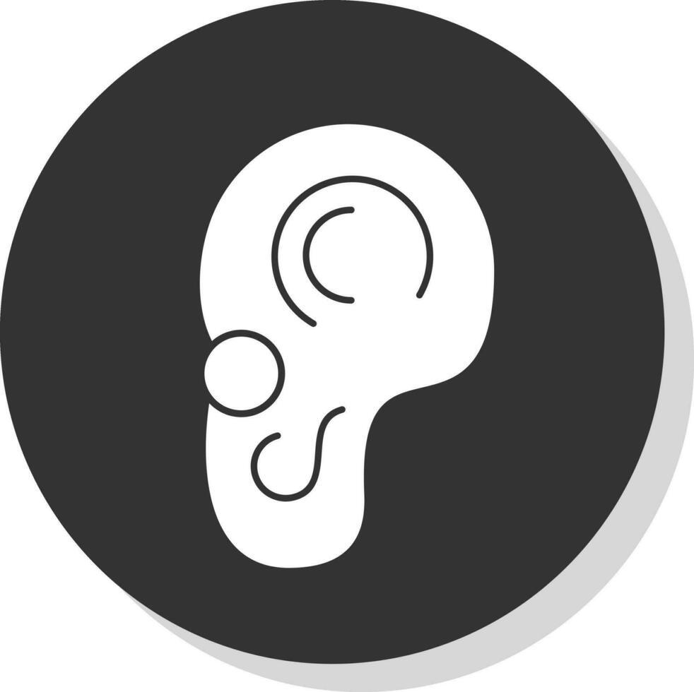 conception d'icône vecteur oreille