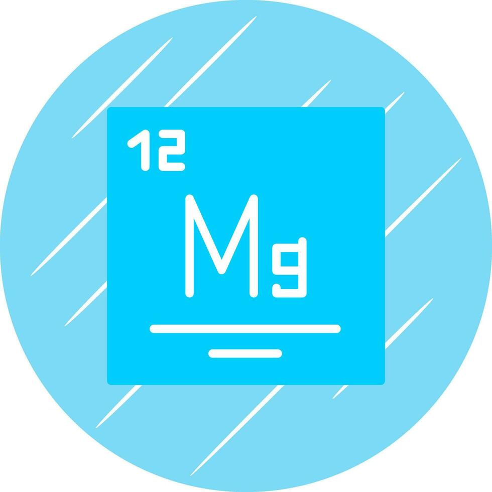 magnésium vecteur icône conception