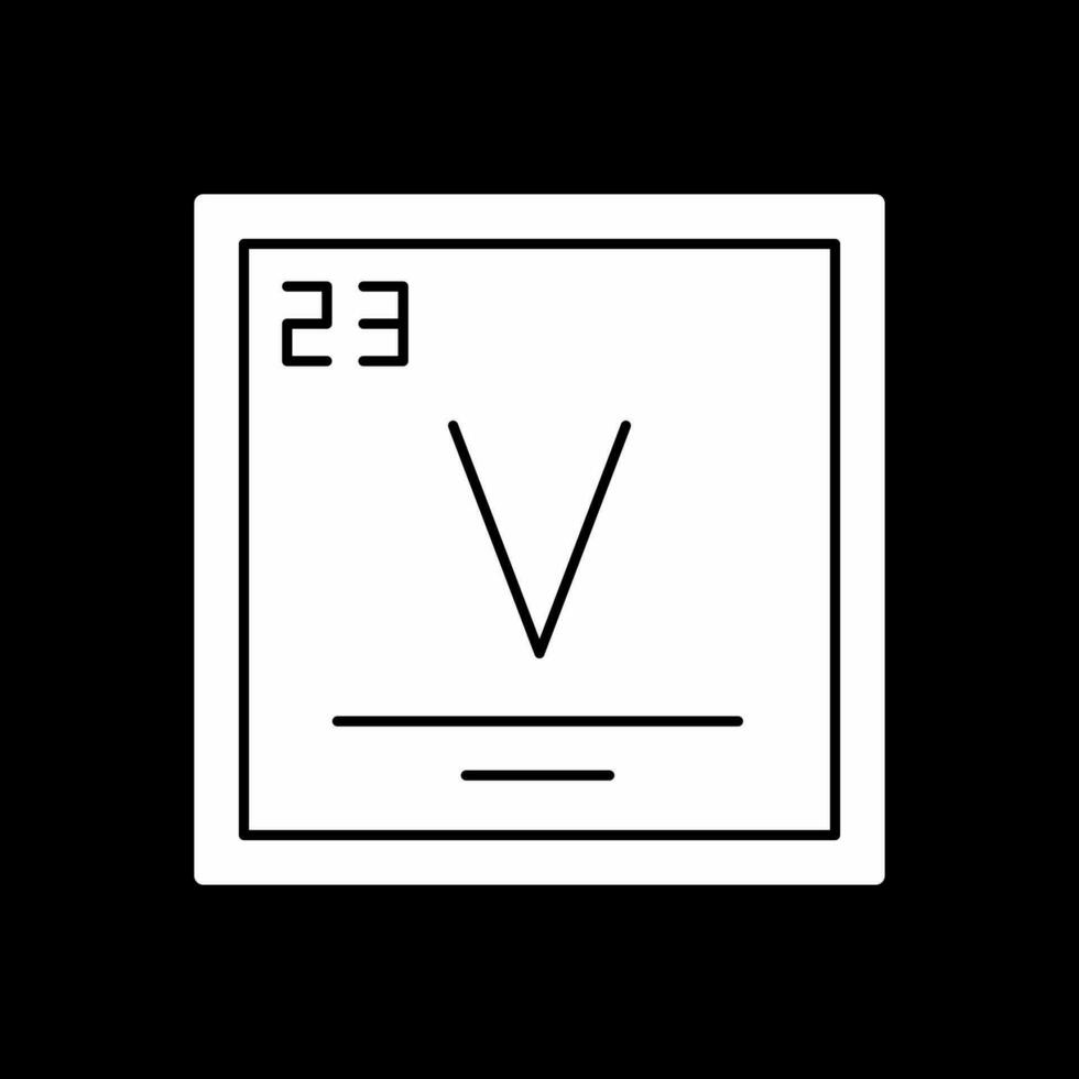 vanadium vecteur icône conception