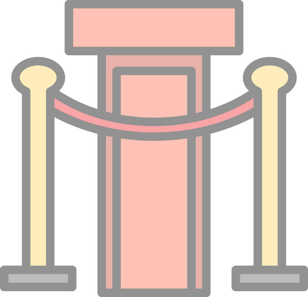 conception d'icône de vecteur de cérémonie